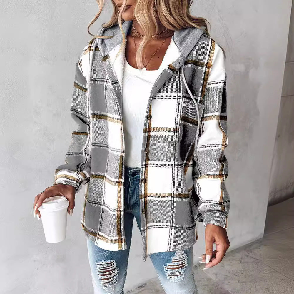 Women's Plaid Jacket