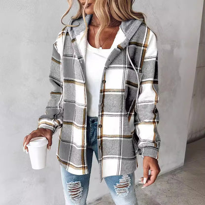 Women's Plaid Jacket