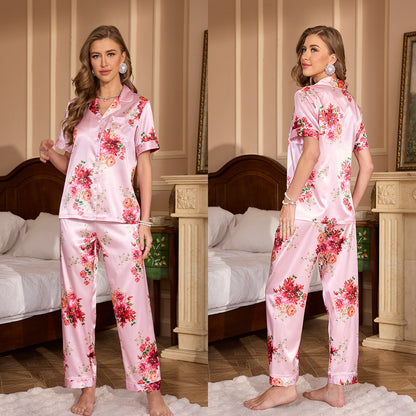 Women's Pyjama Set - Top & Trousers - Assorted Styles