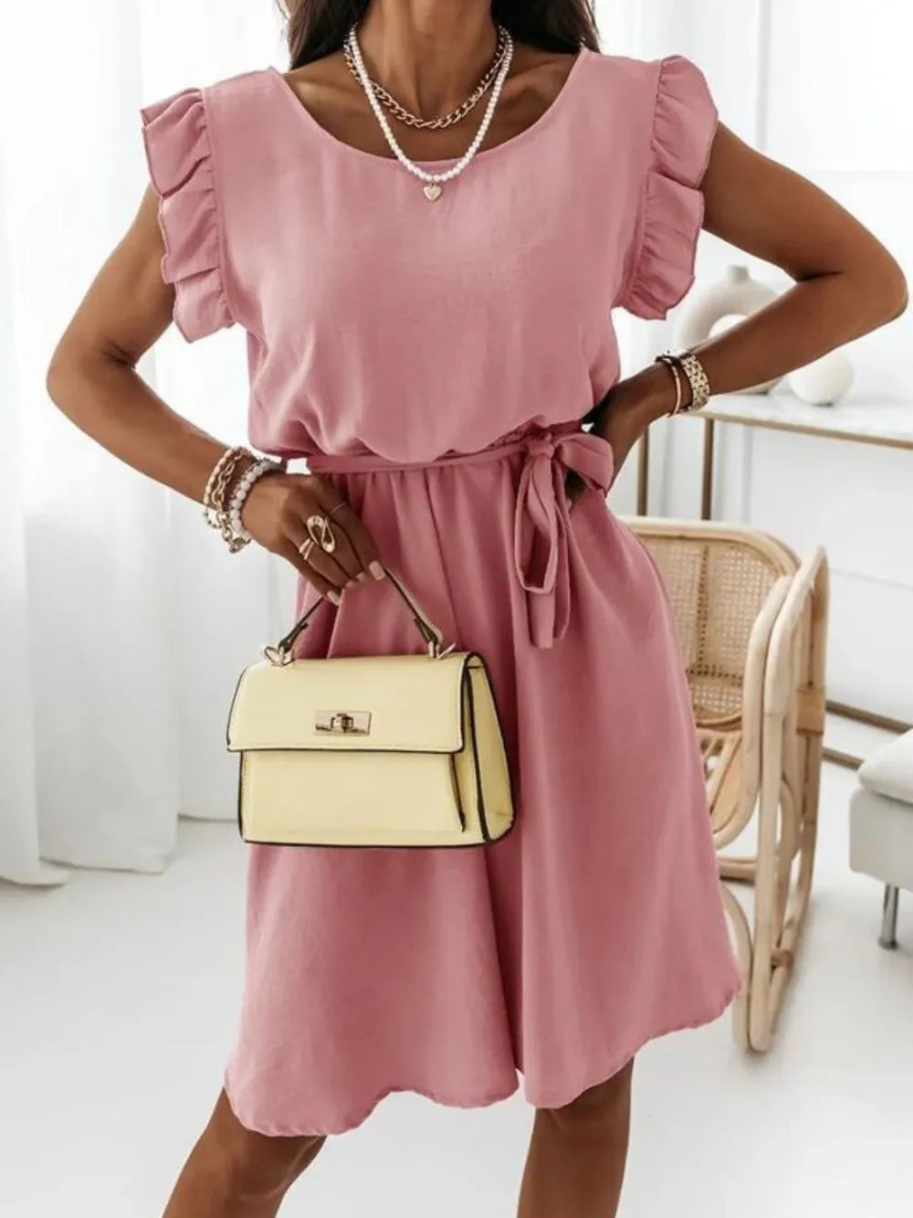 Women's Cap Sleeve Dress