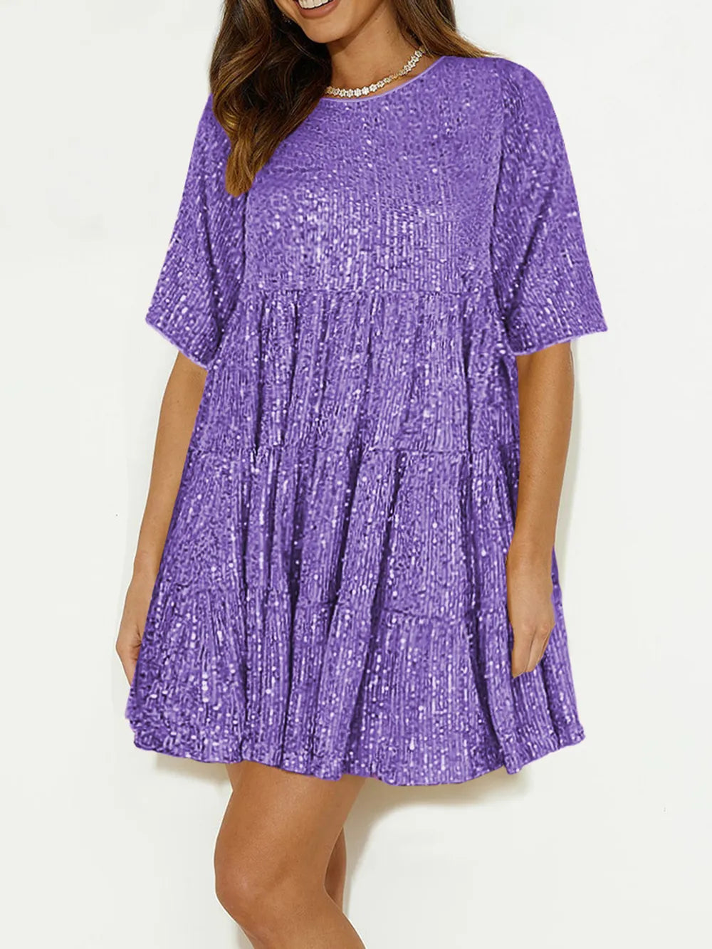 Women's Sequin Mini Dress