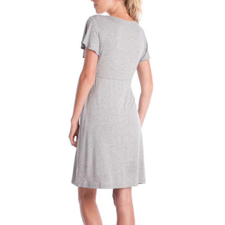 Ladies Maternity Breastfeeding Dress - Mum To Be - Pregnancy