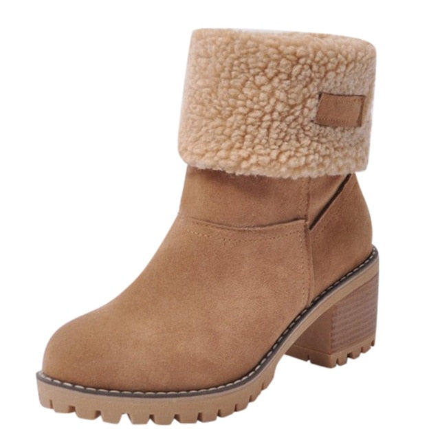 Women's Ankle Boot - Fleece - Various Colours