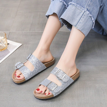 Women's Leopard Print Birkenstock Sandal