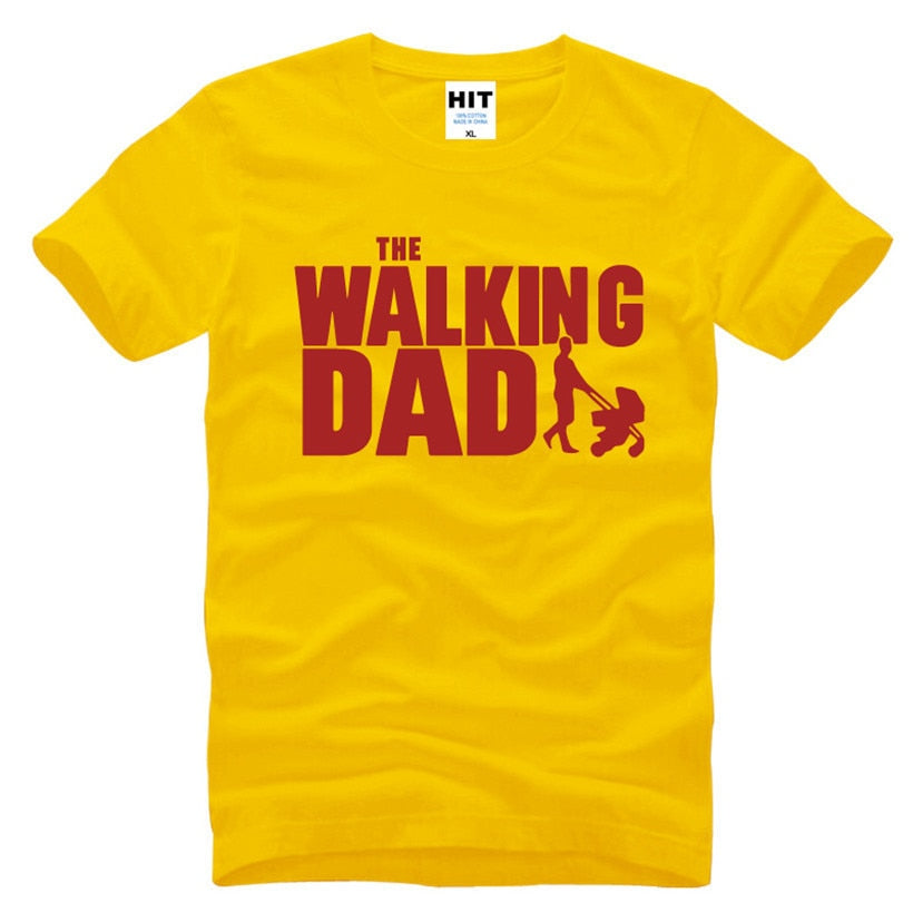 Men's T Shirt - The Walking Dad - Fathers Day