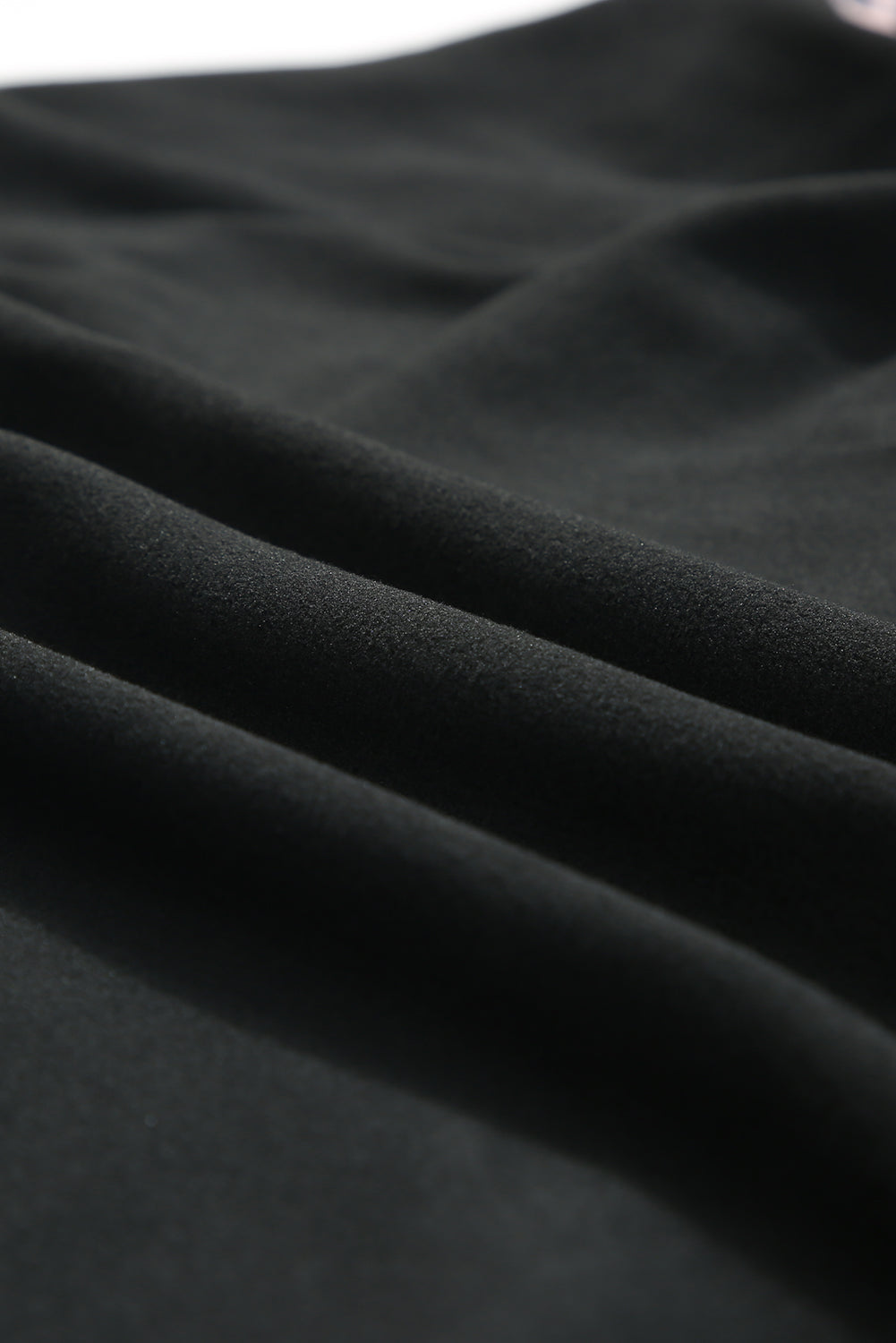 Leopard Print Strappy Neck Top - Plus Size