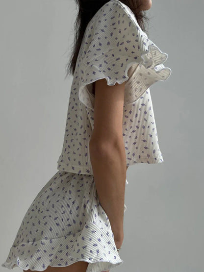 Women's Polka Dot Pyjama Set - various styles/colours