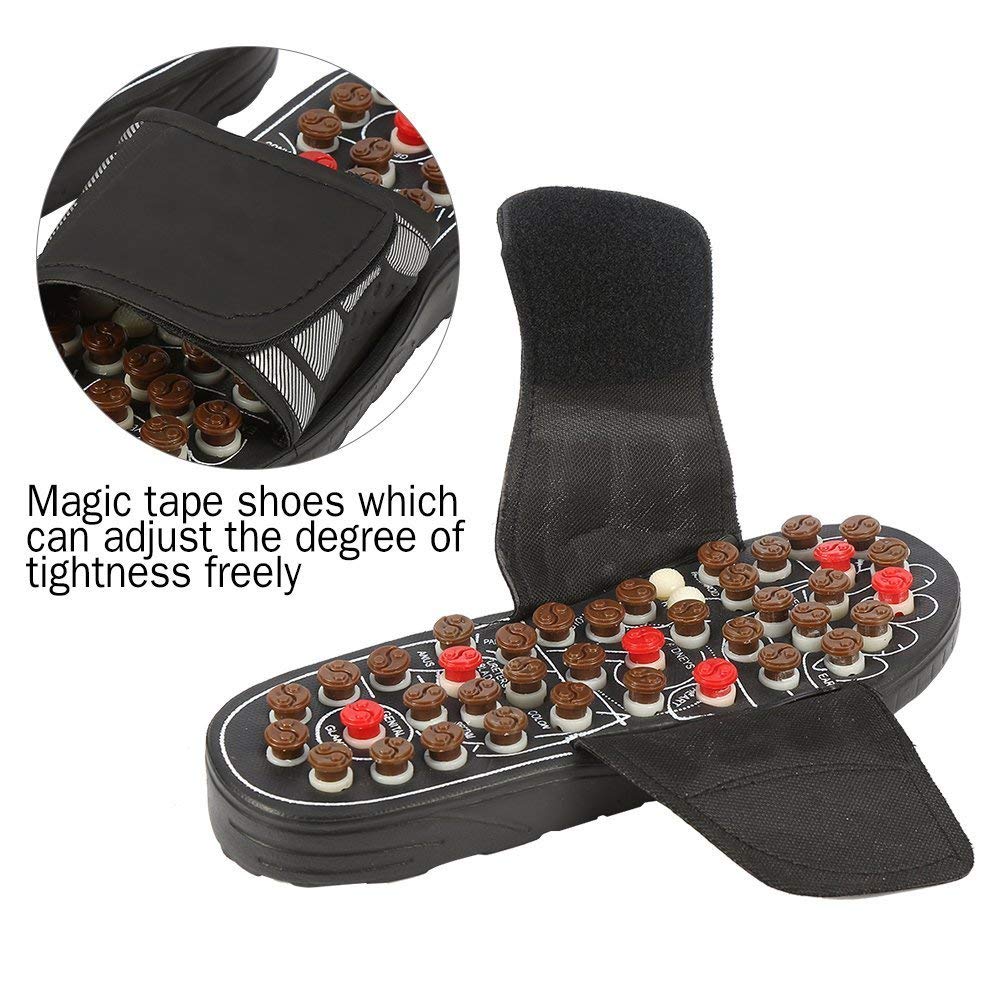 Men's Foot Massage Slipper Shoe for  Acupuncture Therapy Massage