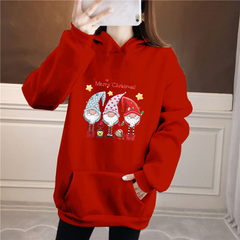 Christmas Hoodie - Gonk Print - Various Colours