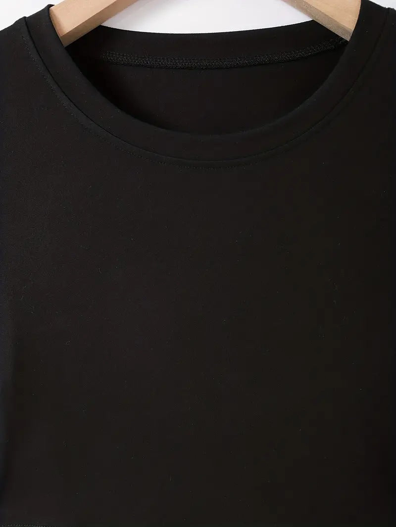 Women's Cropped Christmas T-Shirt - Various Styles