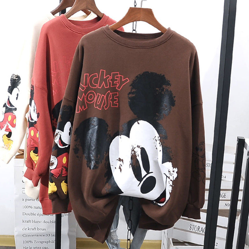 Women's Sweatshirt - Micky Print