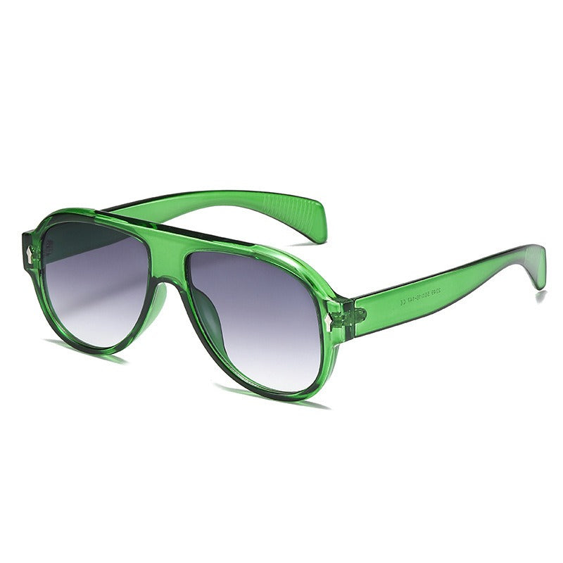 Men's Retro Pilot Sunglasses
