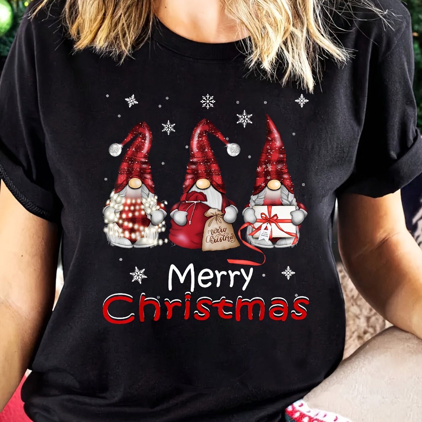 Women's Christmas T-Shirt - Gonk