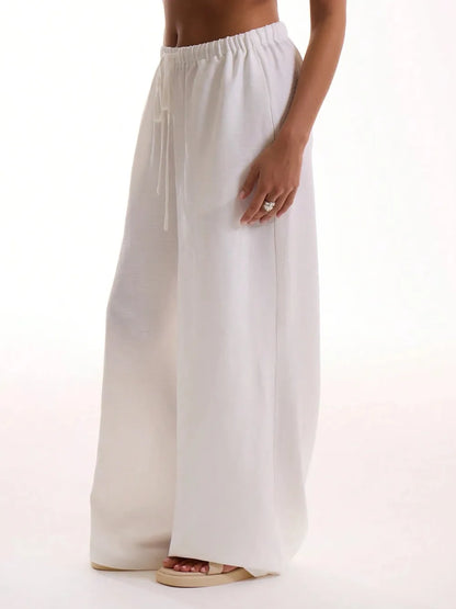 Women's Wide Leg Trousers - various colours