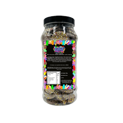 Milk Chocolate Mega Jazzies Retro Sweets Gift Jar - 580g