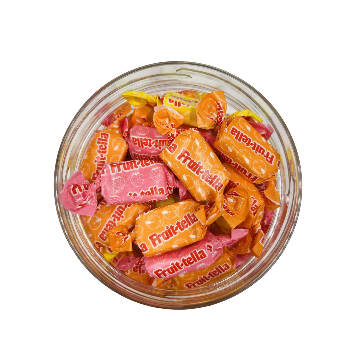 Simway Sweets Jar 625g - Fruitella Juicy Chews - Individually Wrapped Sweets - Approximately 85 Pieces