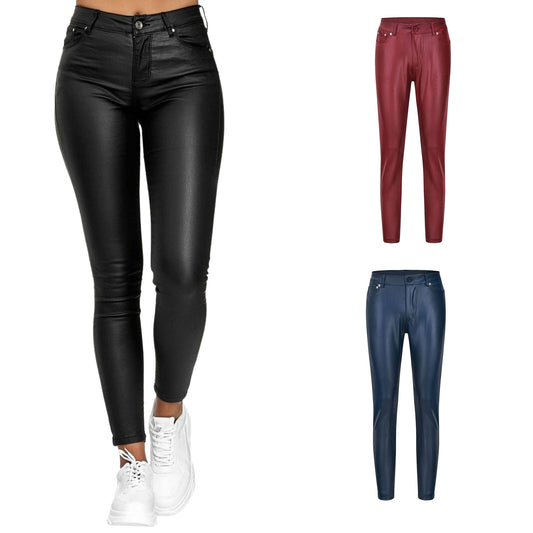 Faux Leather PU Leggings - Various Colours
