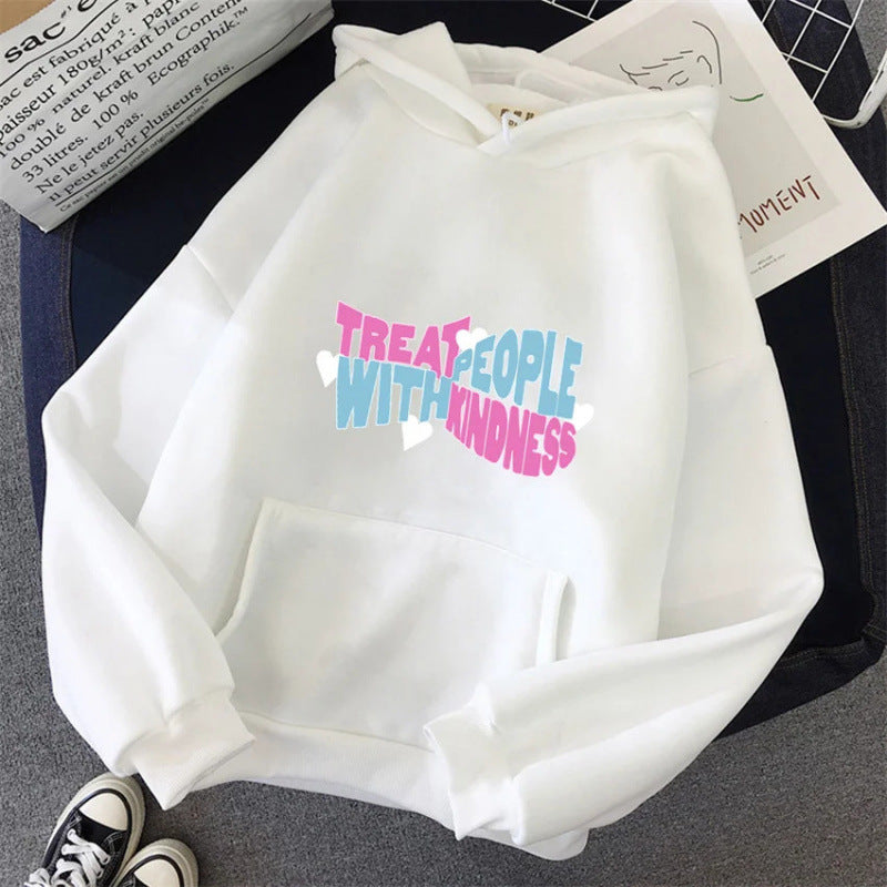 Hoodie - Treat People With Kindness - Up to 4XL - various colours
