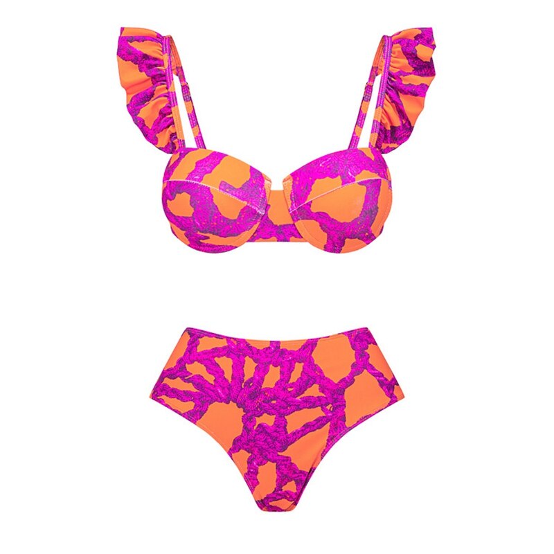 Women's Vintage Swimsuit and matching skirt