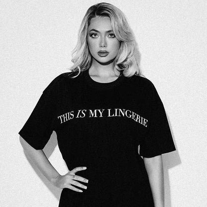 Women's T-Shirt - This Is My Lingerie