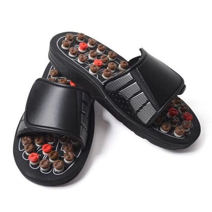 Men's Foot Massage Slipper Shoe for  Acupuncture Therapy Massage