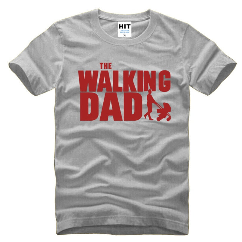 Men's T Shirt - The Walking Dad - Fathers Day
