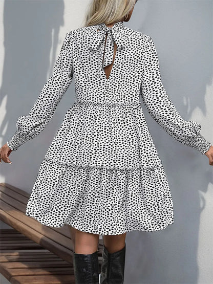 Women's Long Sleeve Mini Dress
