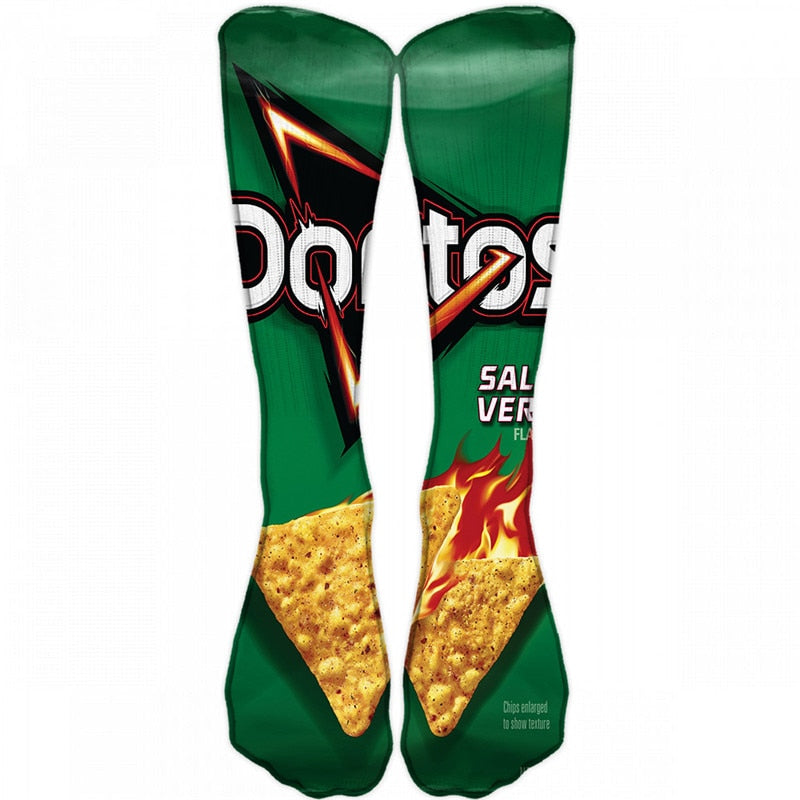 Socks - Snack Inspired - Pringles Doritos
