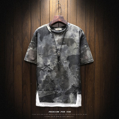 Men's T Shirt Camoflauge