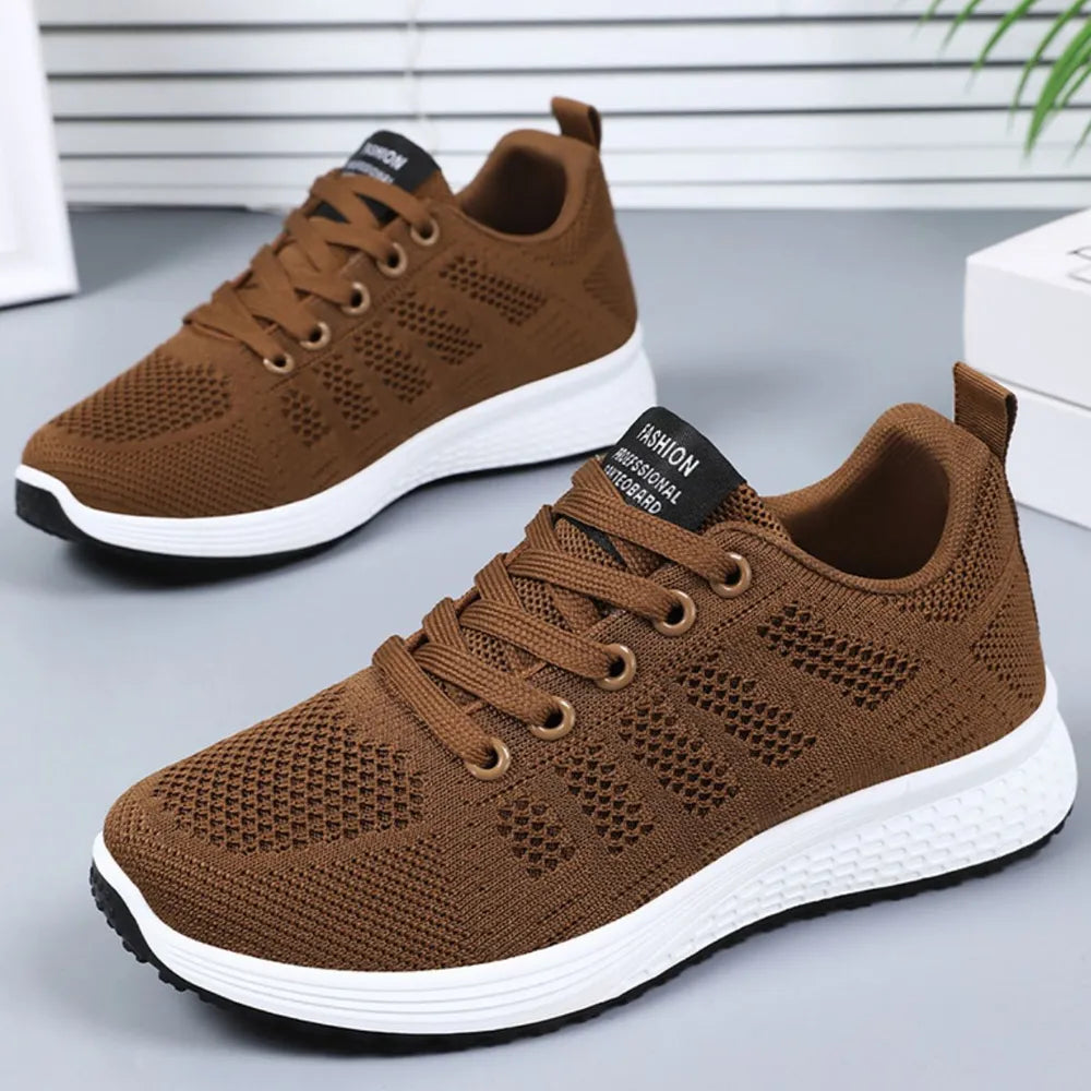 Round Toe Mesh Breathable Trainer