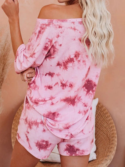 Women's Tie Dye Pyjama Set