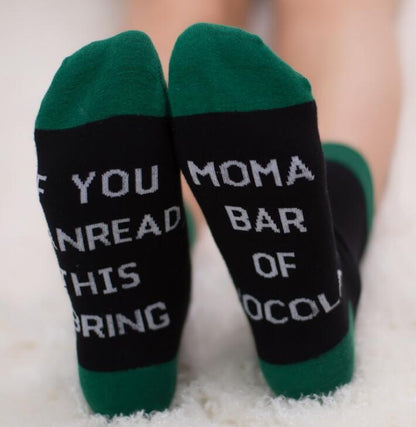 Socks - IF YOU CAN READ THIS Slogan