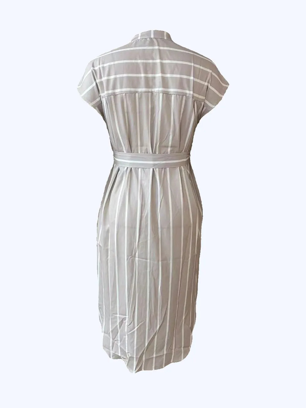 Women's Tie Waist Short Sleeve Dress