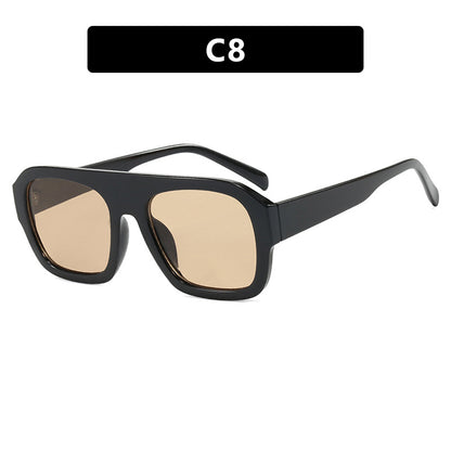 Ladies Large Frame Square Sunglasses - various colours