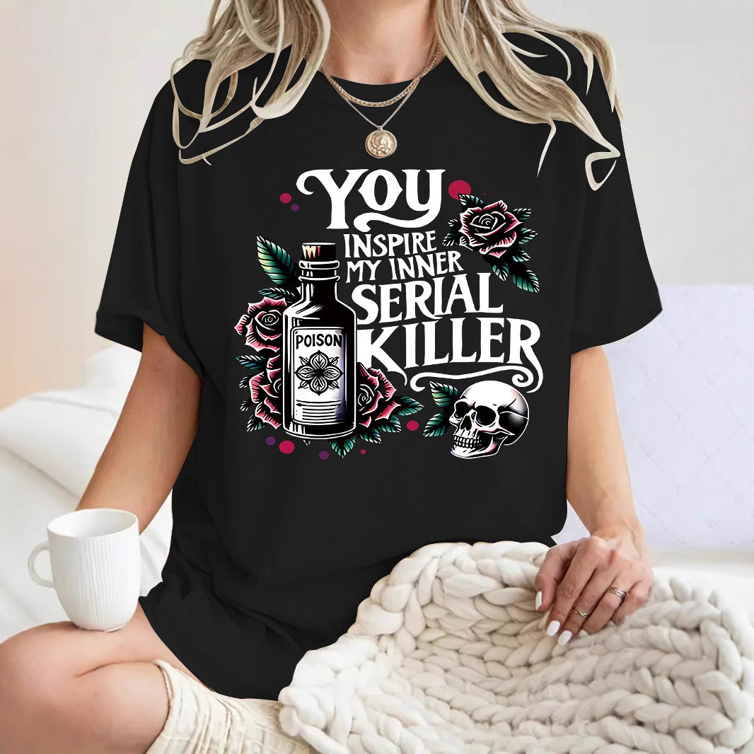 Slogan Halloween T Shirt - Inspire My Inner