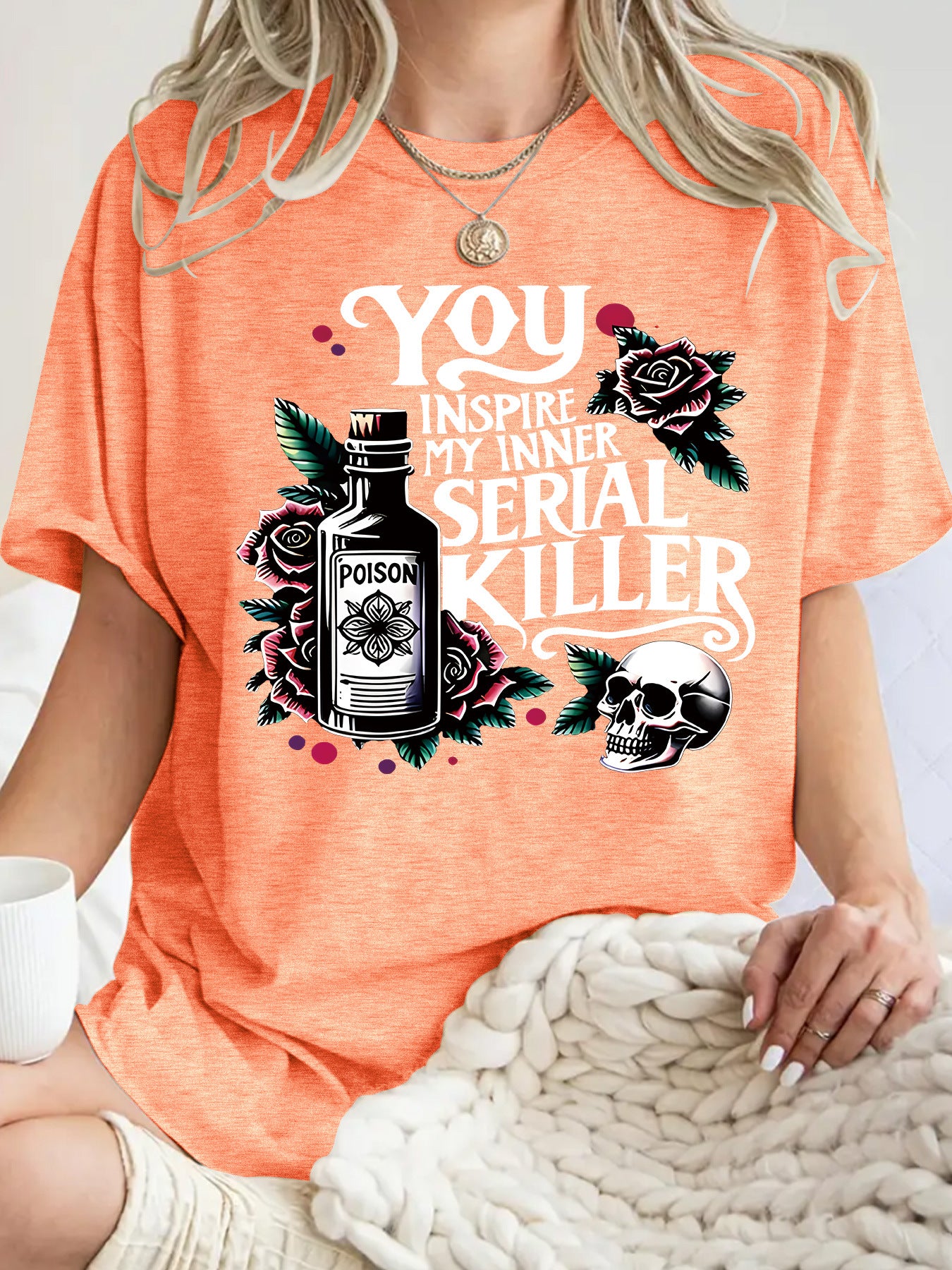 Slogan Halloween T Shirt - Inspire My Inner