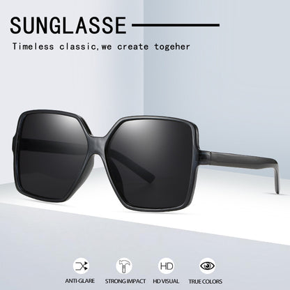 Ladies Square Oversized Sunglasses - various colours