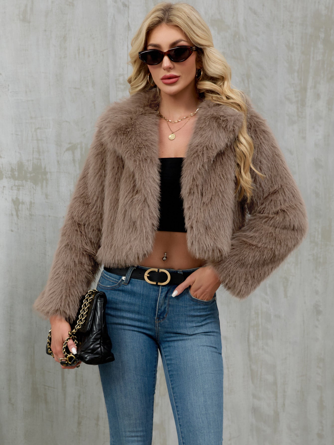 Women's Faux Fur Jacket - Various Colours