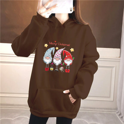 Christmas Hoodie - Gonk Print - Various Colours