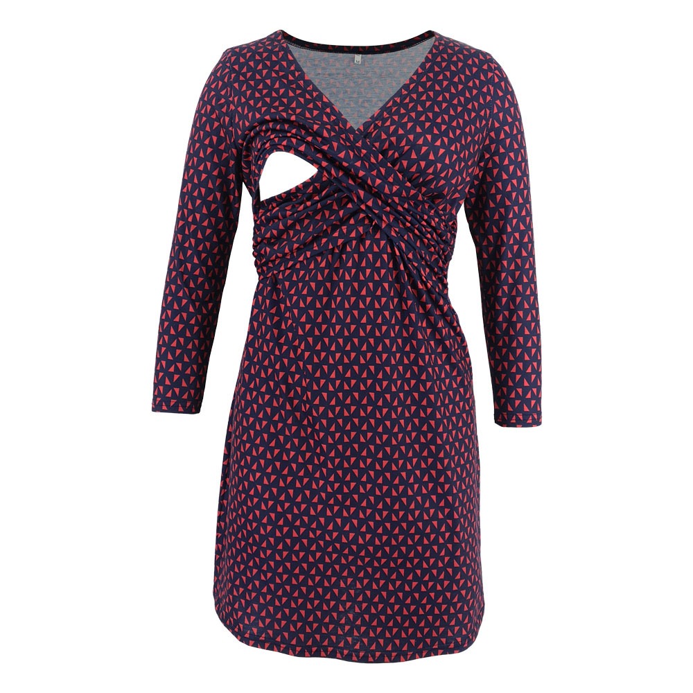 Ladies Maternity Breastfeeding Dress - Mum To Be - Pregnancy