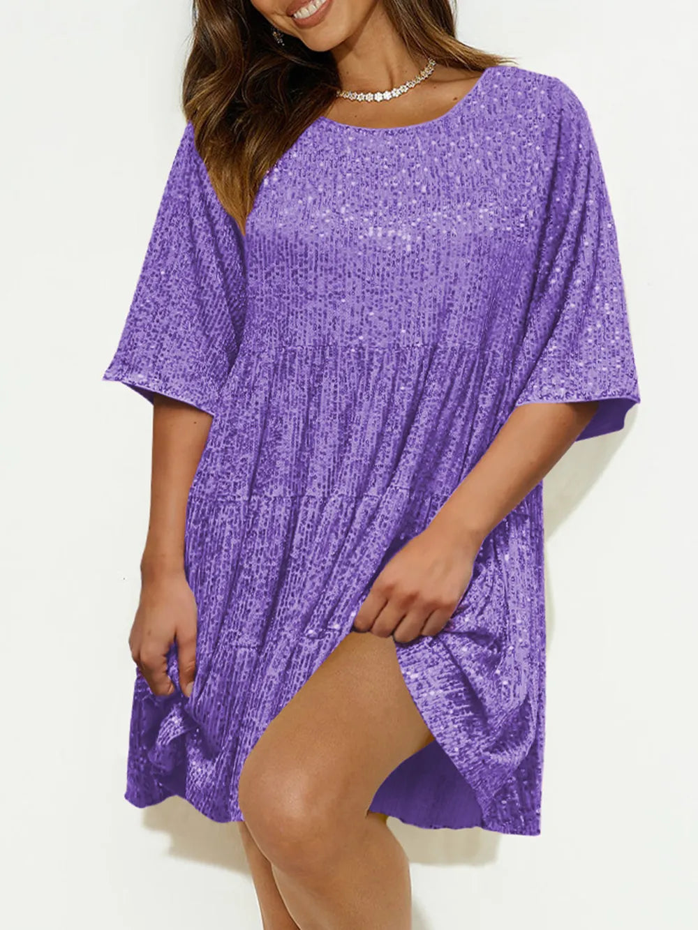 Women's Sequin Mini Dress