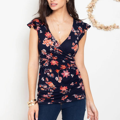 Ladies Maternity Breastfeeding Top - Mum To Be - Pregnancy