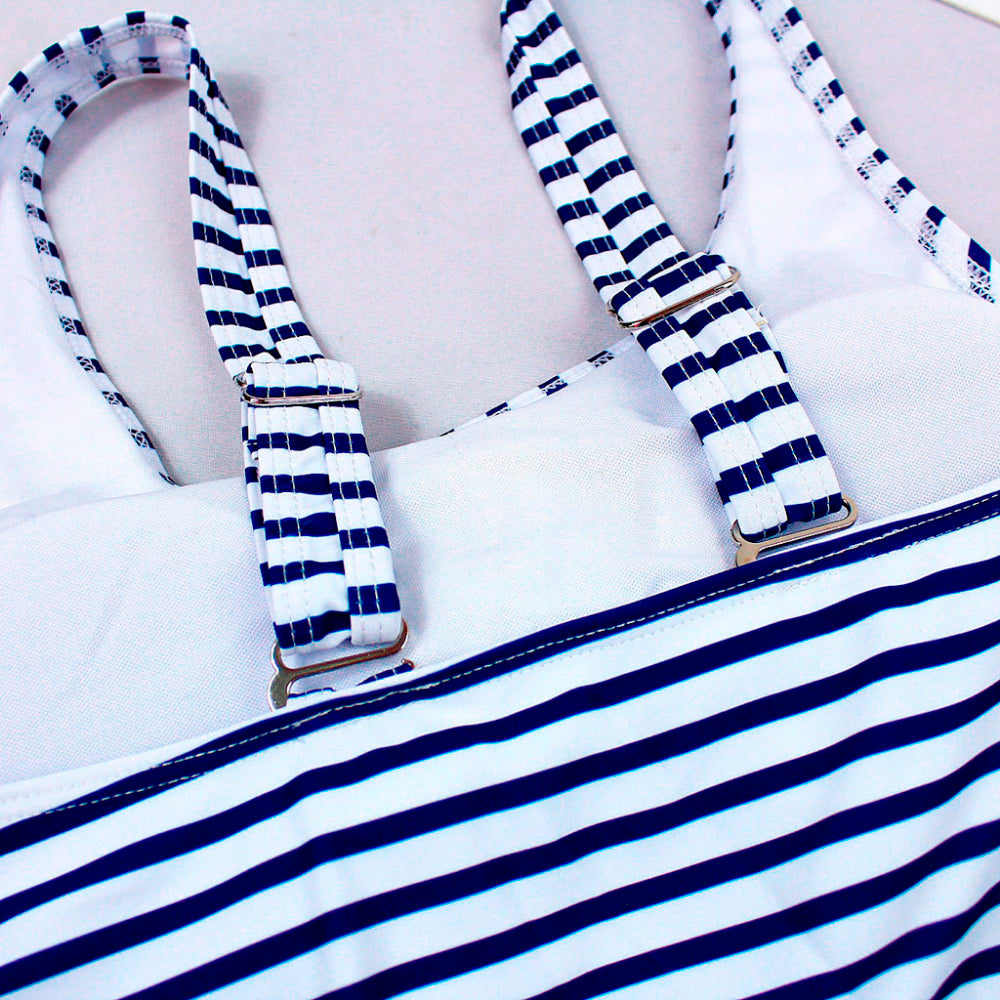 Bikini Two Piece Set Padded Tankini & Bottom