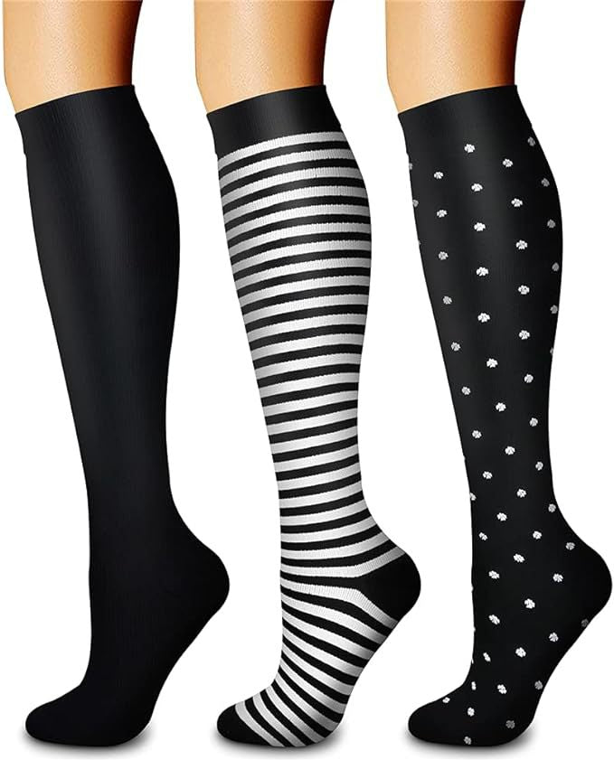 Sports Pressure Socks - 3 Pack - Compression
