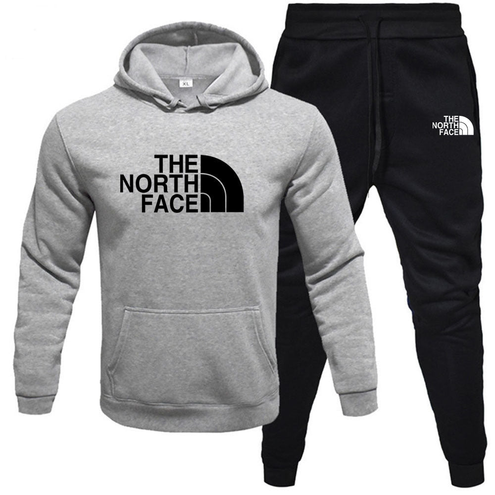 Men's Hoodie & Tracksuit Bottom Set - The North Face