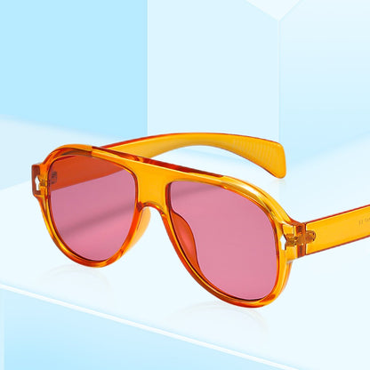 Men's Retro Pilot Sunglasses