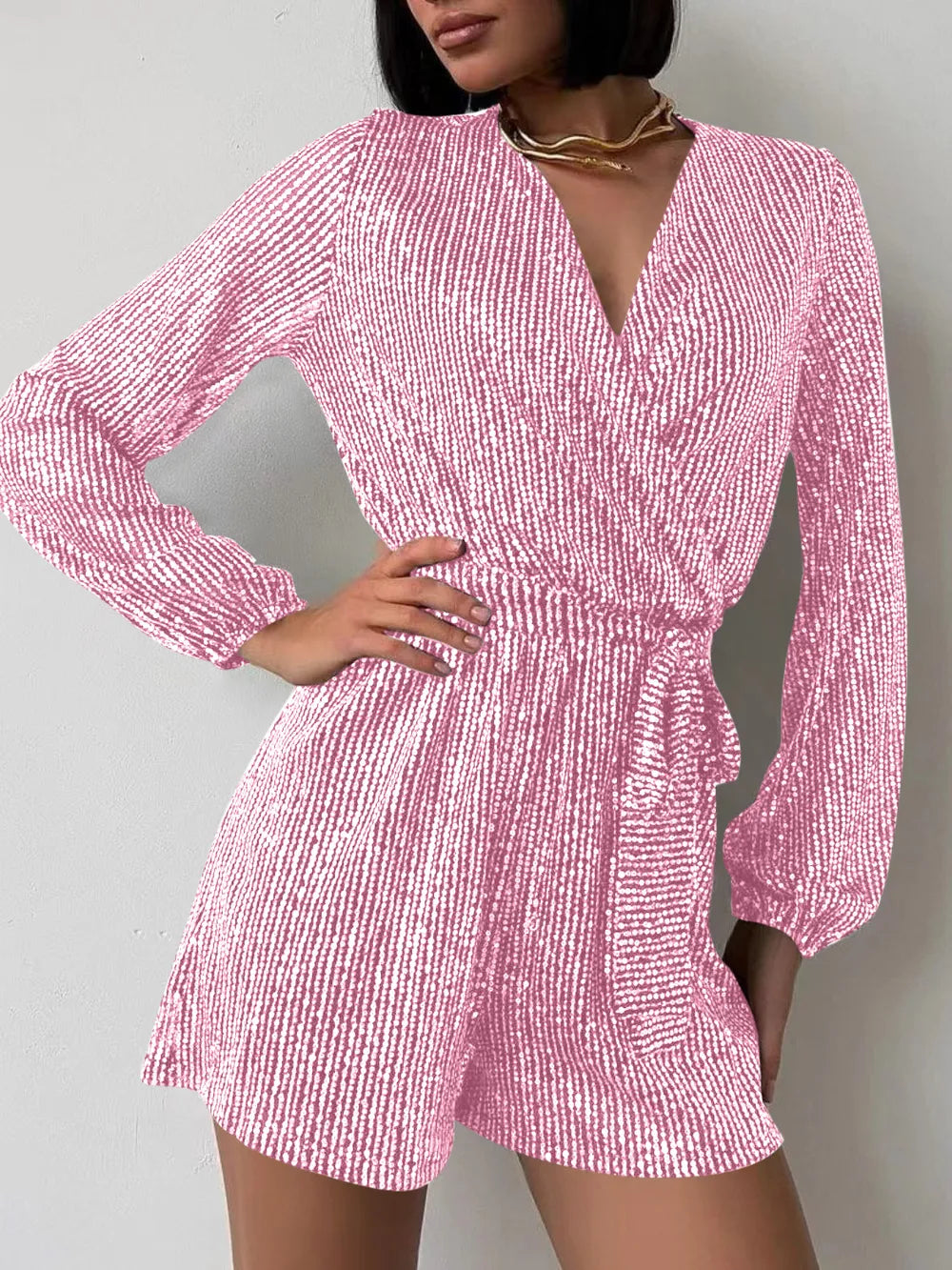 Women's Sequin Romper Playsuit - various colours