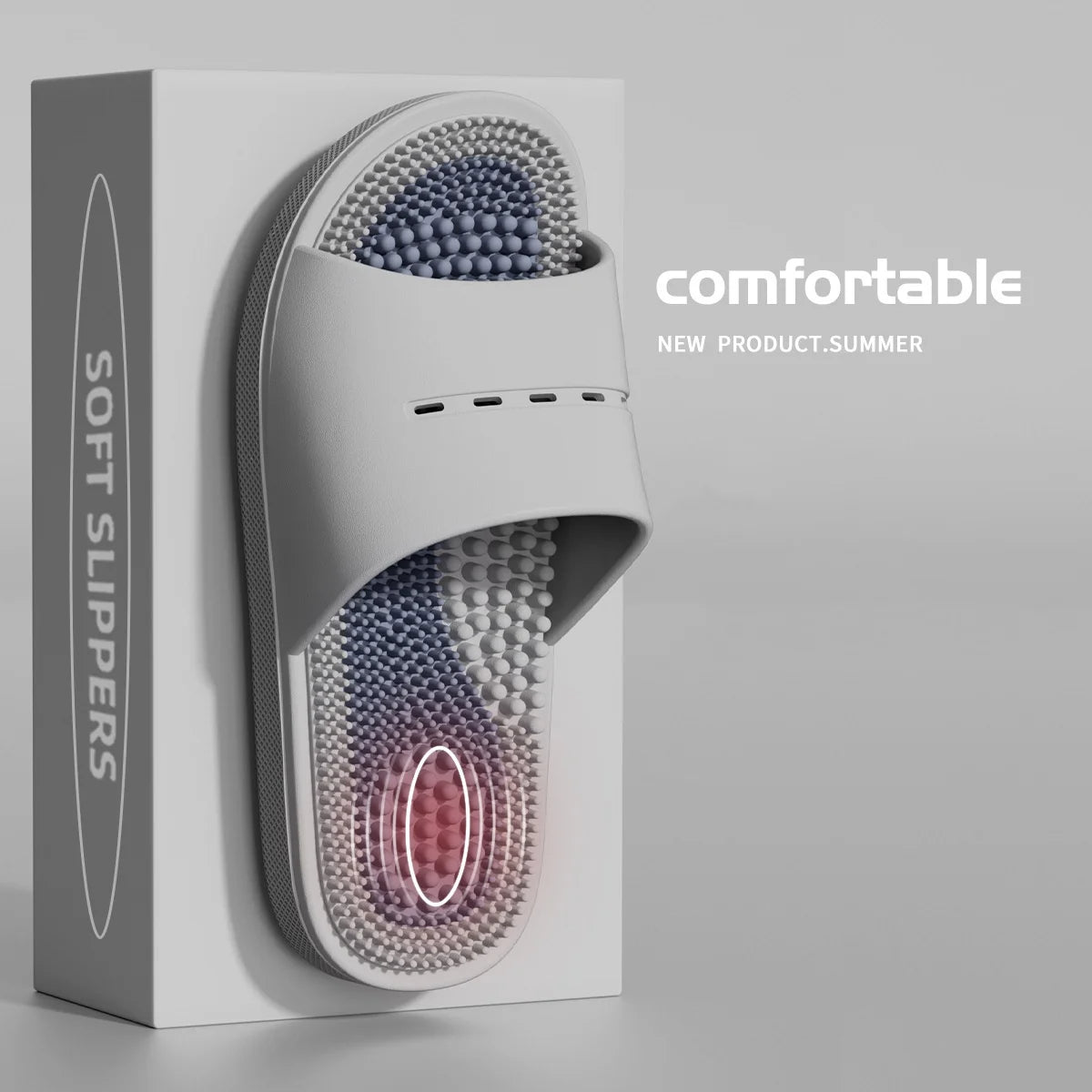 Men's Massage Sliders Slippers