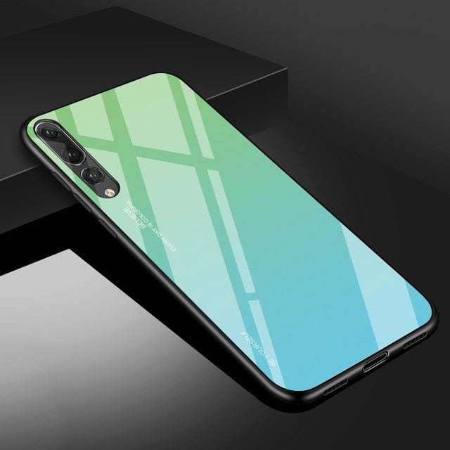 Huawei Tempered Glass Phone Case For Various Models incl 8X P30 20 10 Nova 3i 3 4
