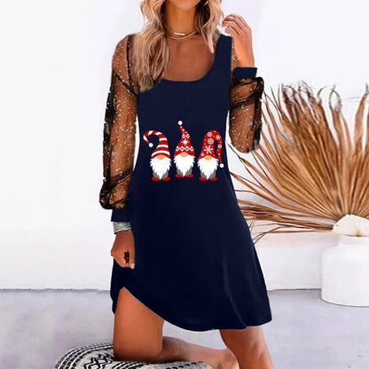 Christmas Party Dress - Various Colours - Gonk